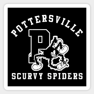 Pottersville Scurvy Spiders Magnet